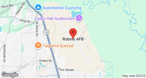 Mapa de Robins Air Force Base