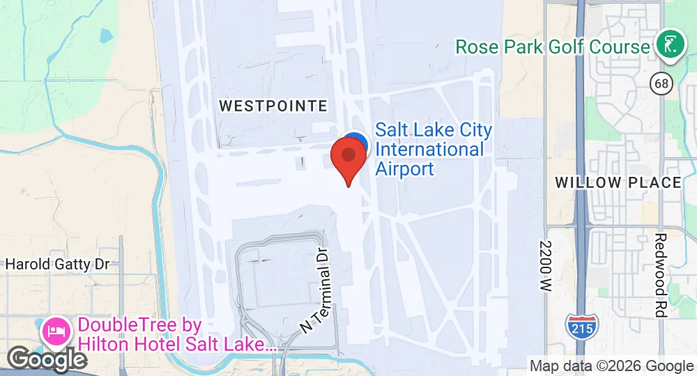 Map of Roland R. Wright Air National Guard Base