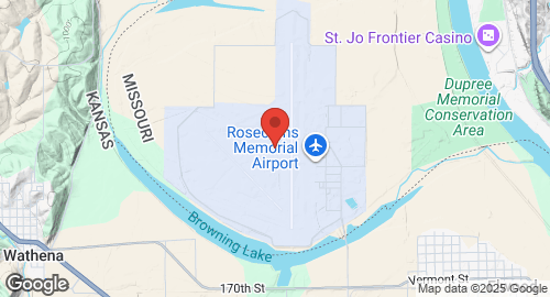 Mapa de Rosecrans Air National Guard Base