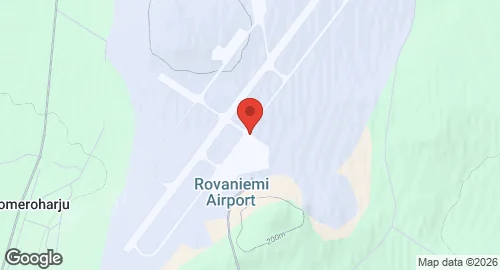 Map of Rovaniemi Air Base