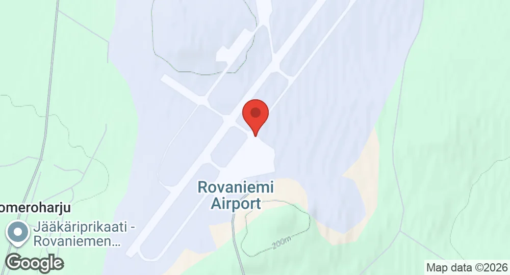 Map of Rovaniemi Air Base
