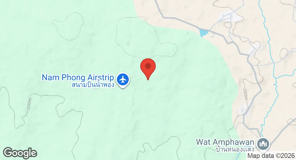 Map of Royal Thai Air Base Nam Phong