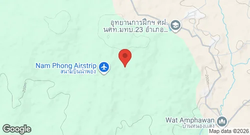 Map of Royal Thai Air Base Nam Phong