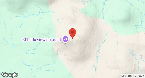 Mapa de RRH Benbecula