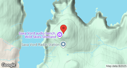 Map of RRH Saxa Vord