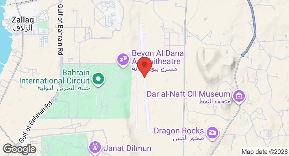 Map of Sakhir Air Base