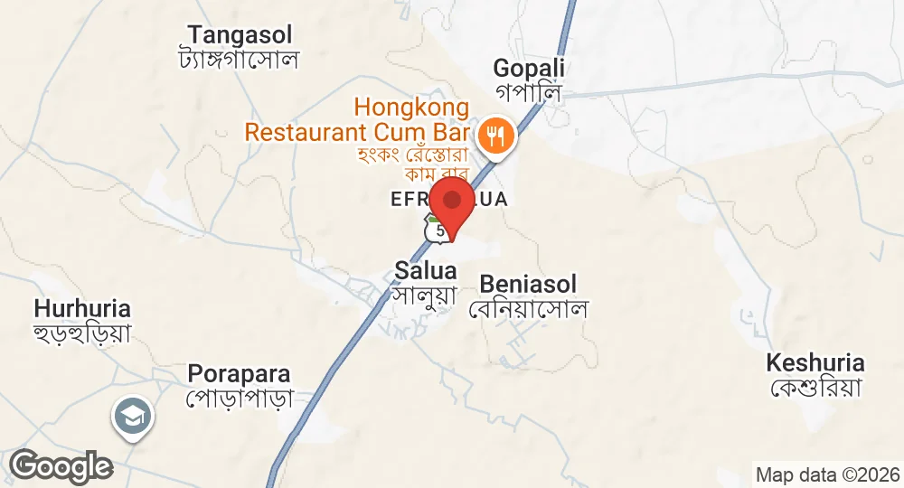 Map of Salua AFS