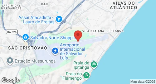 Map of Salvador Air Force Base