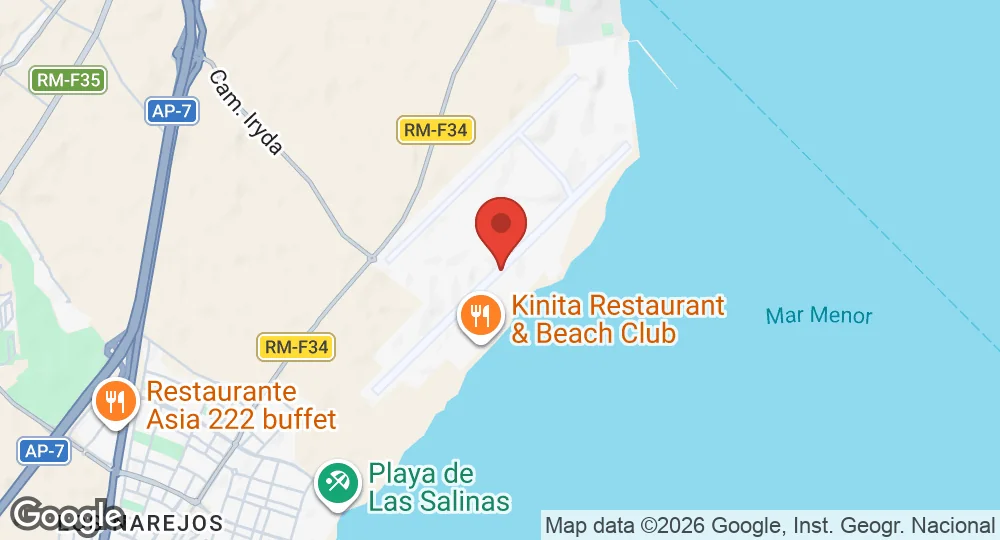 Map of San Javier Air Base