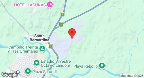 Map of Santa Bernardina Air Base