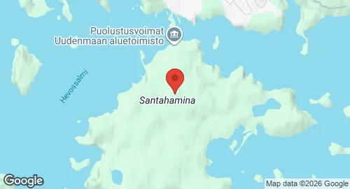 Map of Santahamina