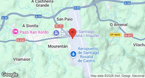 Map of Santiago Military Airfield