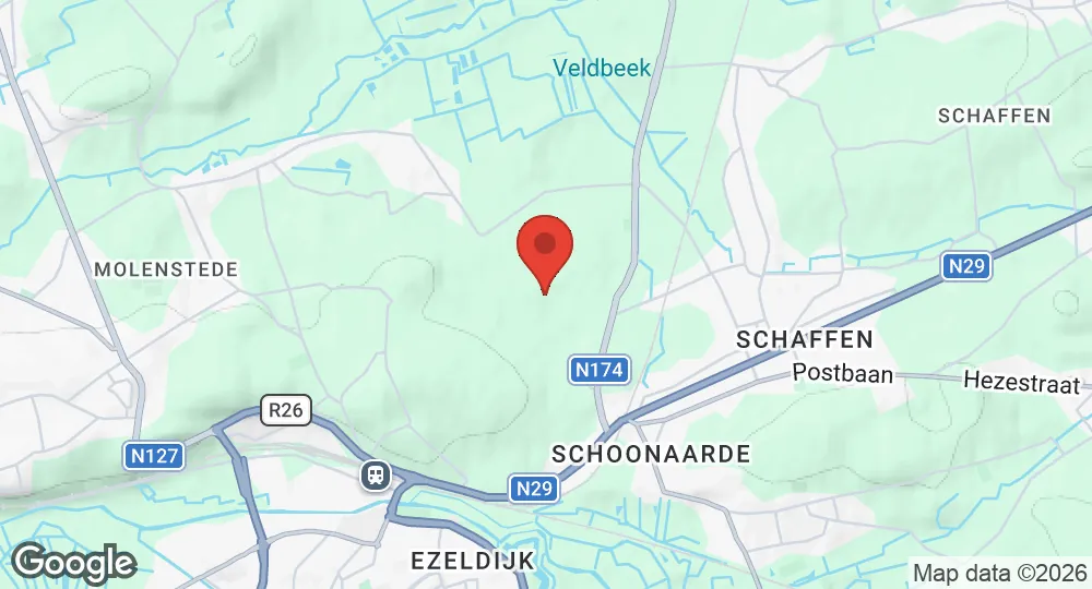 Map of Schaffen Air Base