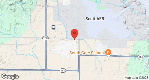 خريطة Scott Air Force Base