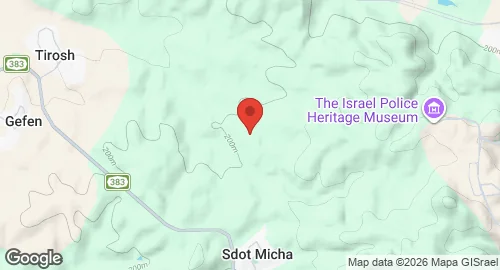 Map of Sdot Micha Airbase