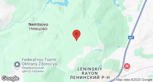 Map of Semyazino Air Base