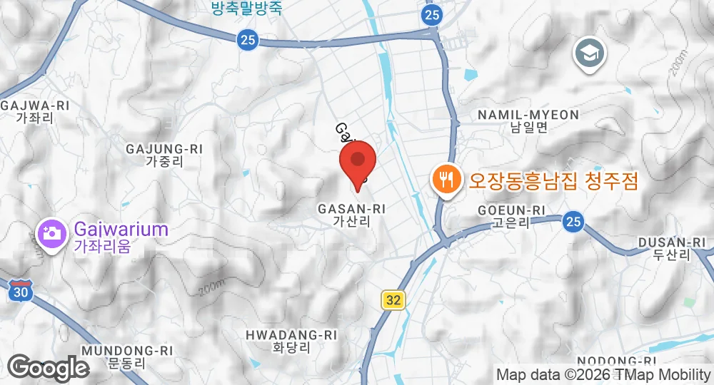 Map of Seongmu Air Base