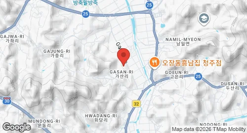 Map of Seongmu Air Base