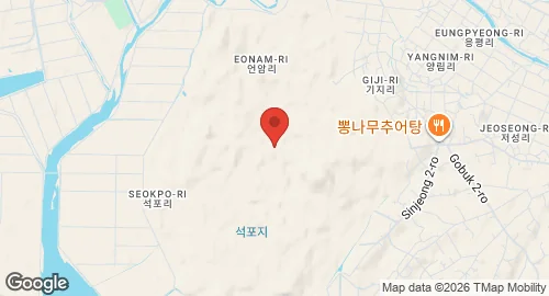 Map of Seosan Air Base