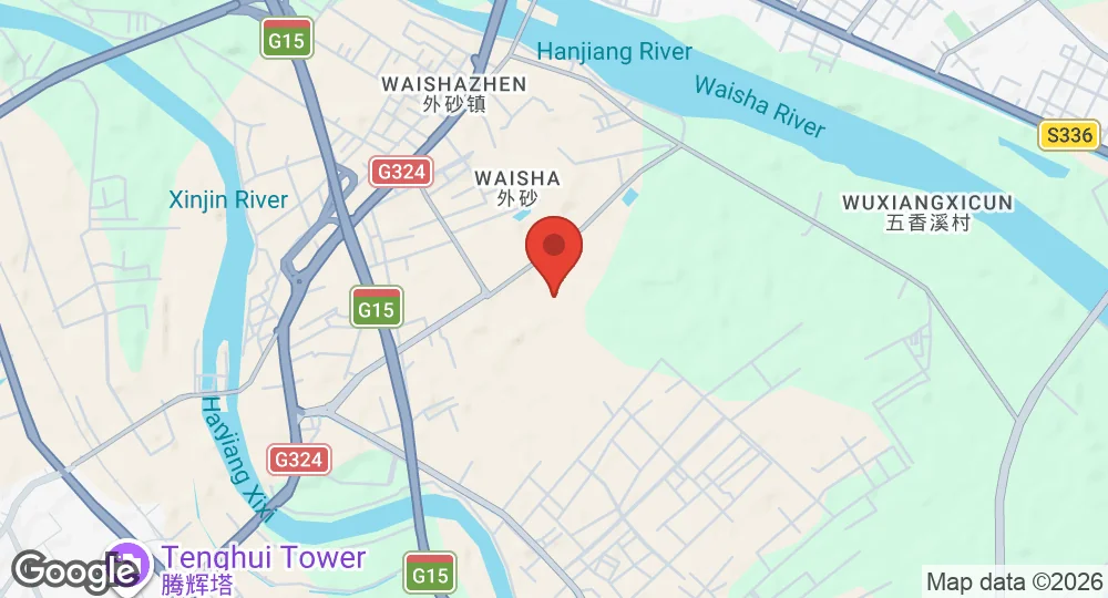 Map of Shantou Waisha Air Base