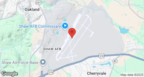 خريطة Shaw Air Force Base