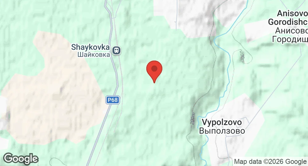 Map of Shaykovka Air Base