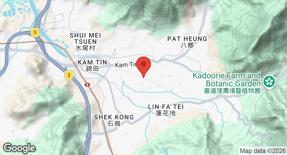 Map of Shek Kong Air Base