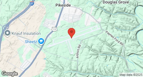 خريطة Shepherd Field Air National Guard Base