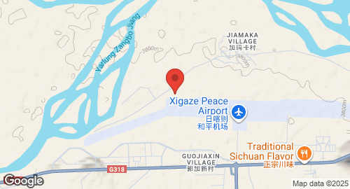 Mapa de Shigatse Air Base