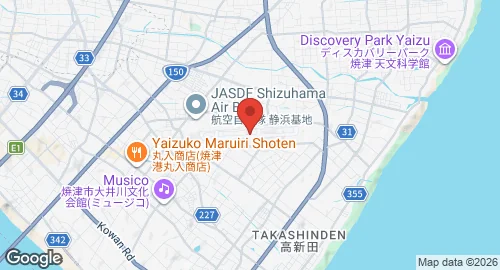 Map of Shizuhama Air Base