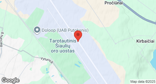 Map of Šiauliai Air Base