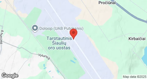 Mapa de Šiauliai Air Base