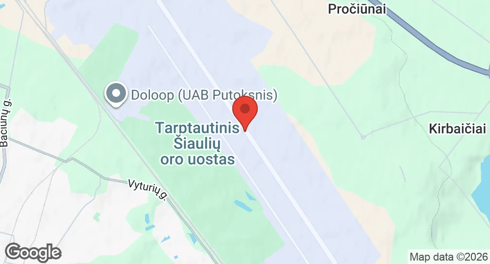 Map of Šiauliai Air Base