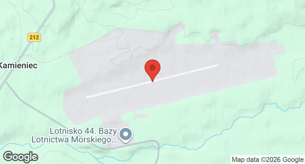 Map of Siemirowice Naval Air Base