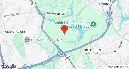 Map of Simmons Army Airfield