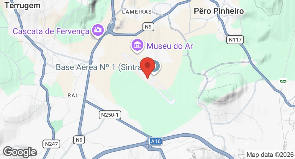 Map of Sintra Air Base