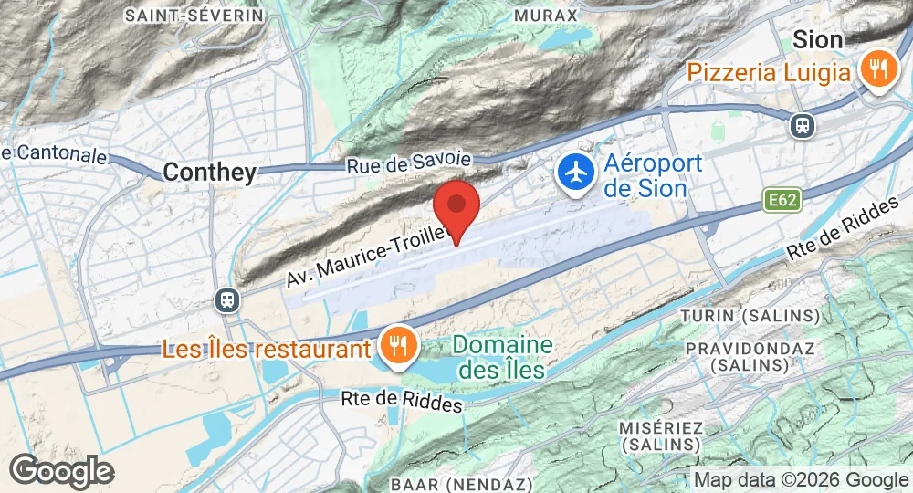 Map of Sion Air Base