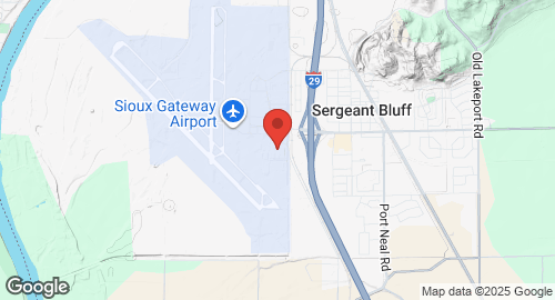 Mapa de Sioux City Air National Guard Base