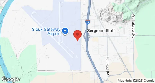 خريطة Sioux City Air National Guard Base