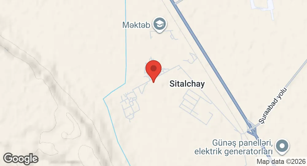 Map of Sitalchay Military Airbase