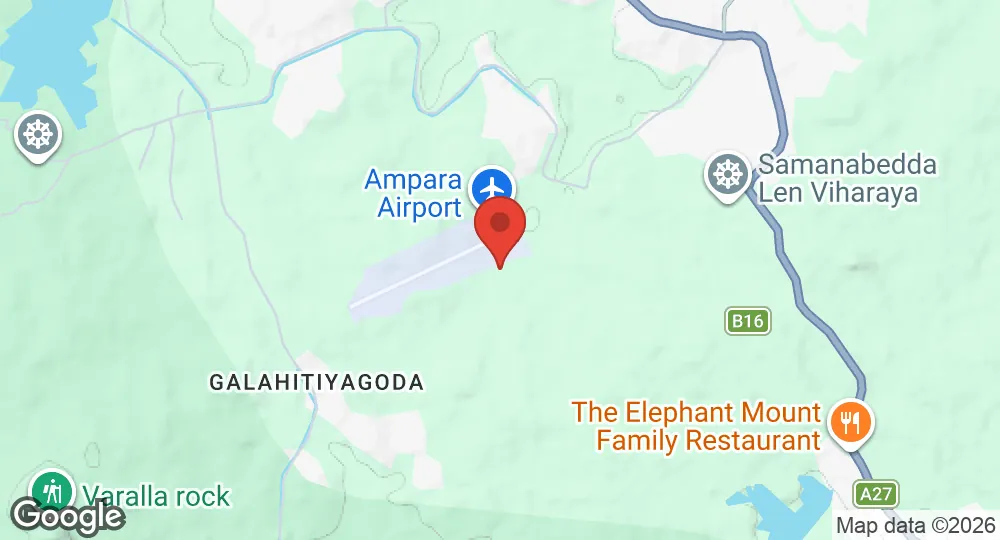 Map of SLAF Ampara