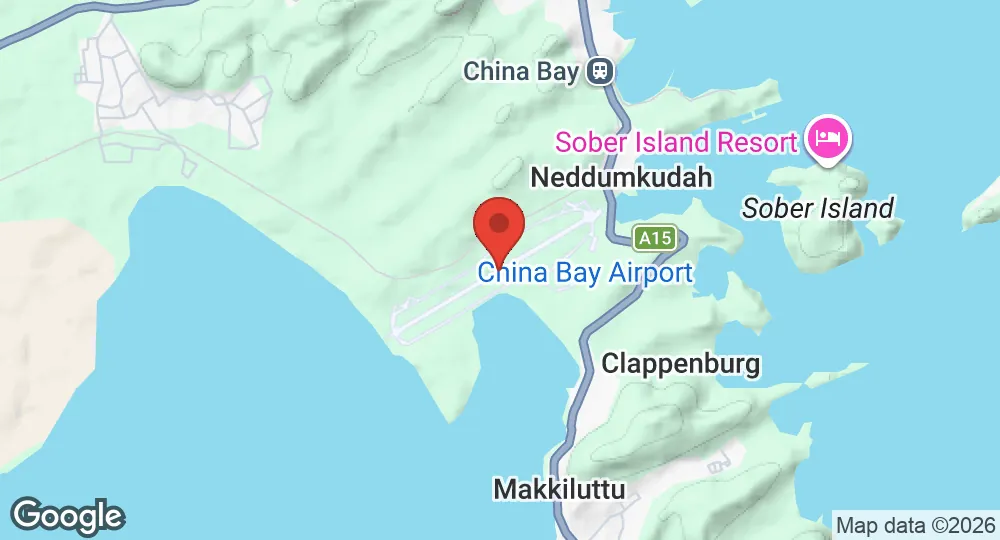 Map of SLAF China Bay