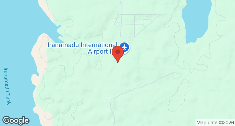 Map of SLAF Iranamadu