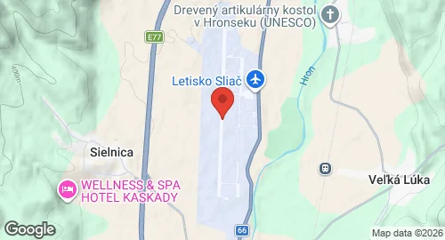 Map of Sliač Air Base