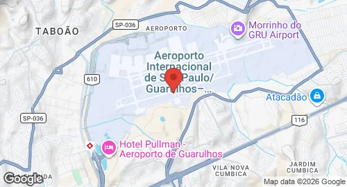 Map of São Paulo Air Force Base