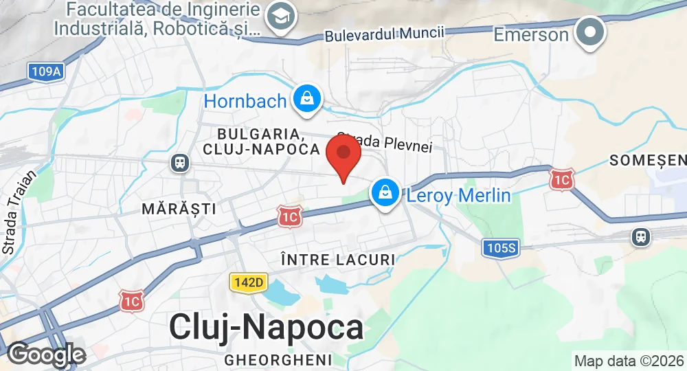 Map of Someșeni Helicopter Air Base