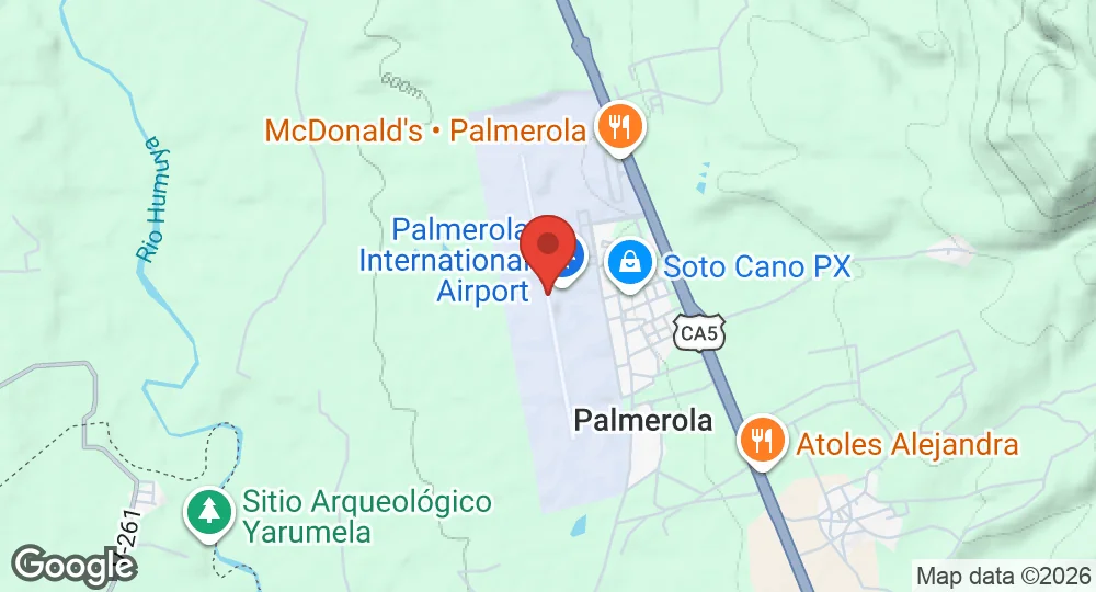 Map of Soto Cano Air Base