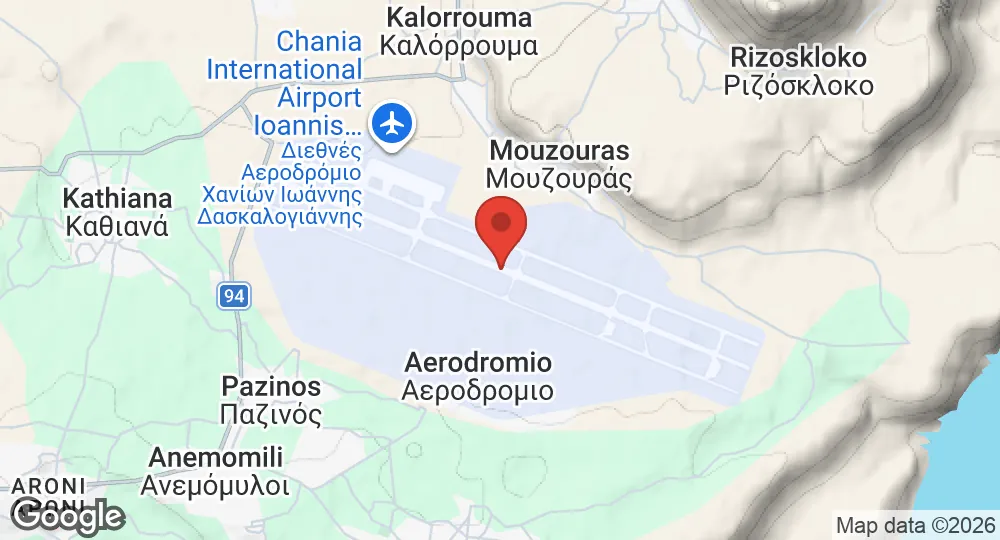 Map of Souda Air Base