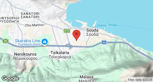 Map of Souda Air Base