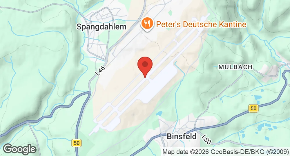 Map of Spangdahlem Air Base